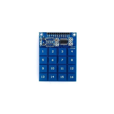 Teclado táctil capacitivo...