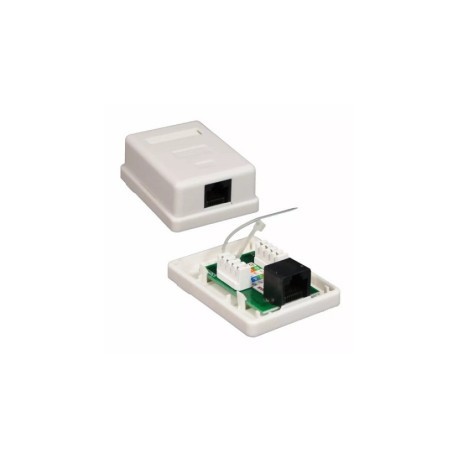 Roseta 1 jack RJ45 keystone...