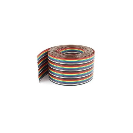 Cable plano arcoiris 40...