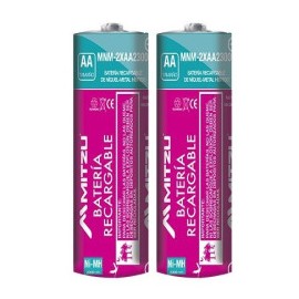 Kit 2 baterias AA 1.2V 2300mAh
