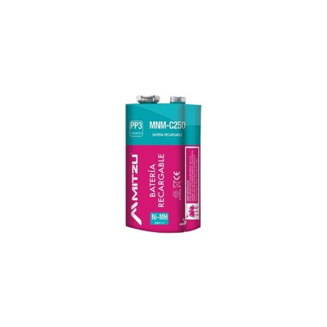Bateria 9V 250mAh