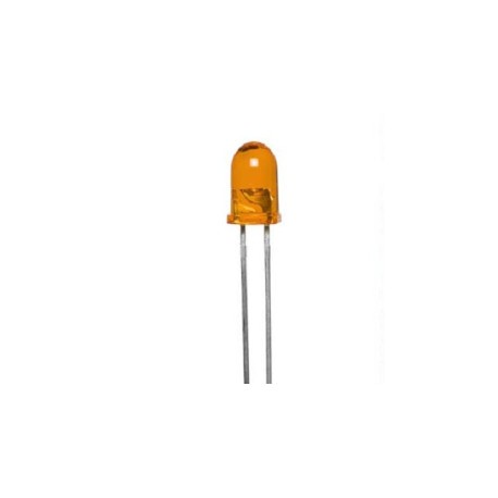 LED 5mm difuso naranja