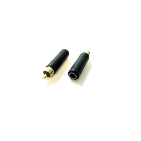 Jack 6.3mm a plug RCA mono...