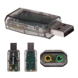 Tarjeta de sonido 3D USB