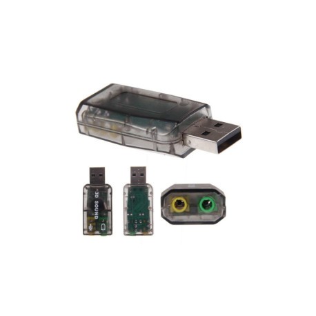 Tarjeta de sonido 3D USB