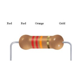 22000 Ohm 22K Ohm 0.25W