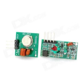 Emisor y receptor RF 433MHz