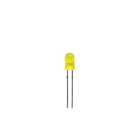 LED 5mm difuso amarillo