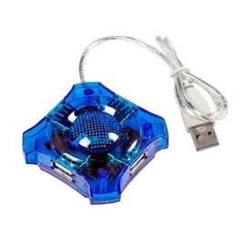 HUB 4 puertos USB mini