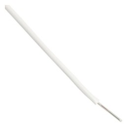 Alambre Calibre22 1m blanco