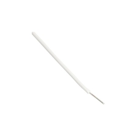 Alambre Calibre22 1m blanco