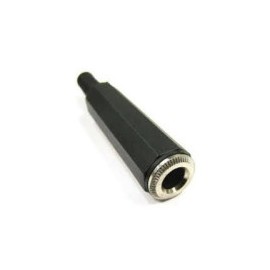 Jack 6.3mm plastico para...