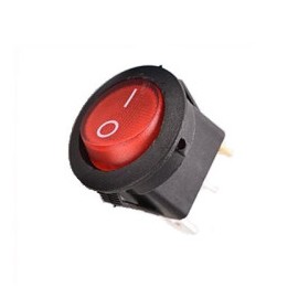 Switch 1P1T AC rojo SW-040ACRD