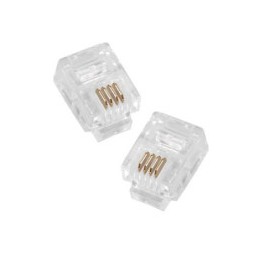 RJ12 M 4 pines CR-005