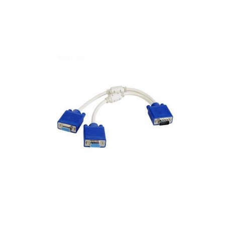 Cable tipo Y de 1 plug VGA...