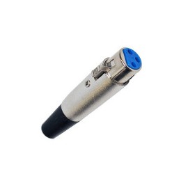 Conector Canon XLR hembra...