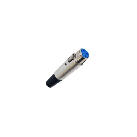 Conector Canon XLR hembra...