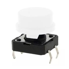 Pushbutton Mediano Blanco...