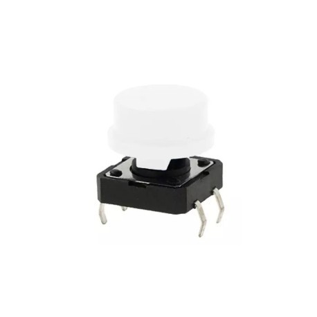 Pushbutton Mediano Blanco...