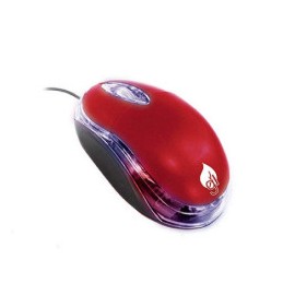 Mouse optico rojo