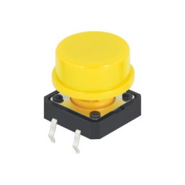 Pushbutton mediano amarillo...