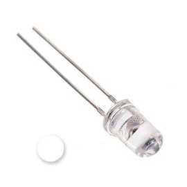 LED 5mm ultrab rojo