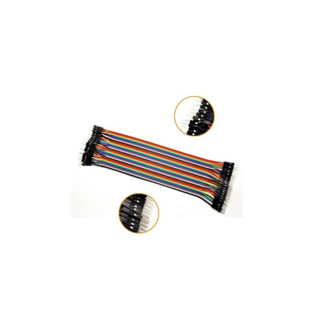 Kit jumper wire M-M 20cm 40...