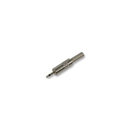 Plug 3.5mm mono metalico...