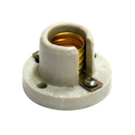 Socket AC E12 de ceramica