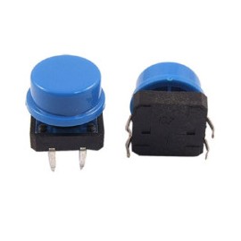 Pushbutton Mediano Azul...