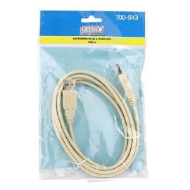 Extension USB plug a plug 1.8m