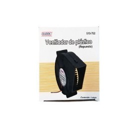 Ventilador turbina de plastico