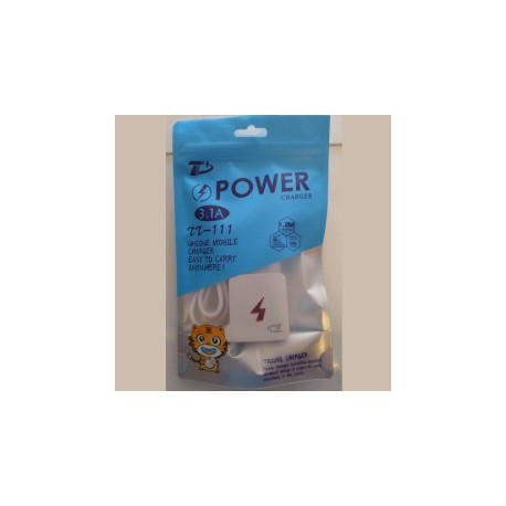 Cargador de viaje 5V 3.1A