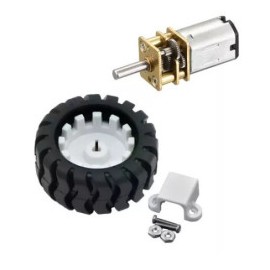 Llanta con micro motorreductor