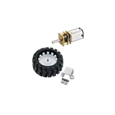 Llanta con micro motorreductor