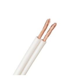 Cable duplex cal. 12 blanco