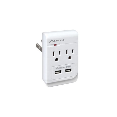Contacto con cargador USB y...
