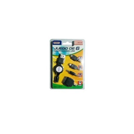 Juego de 6 adaptadores USB...