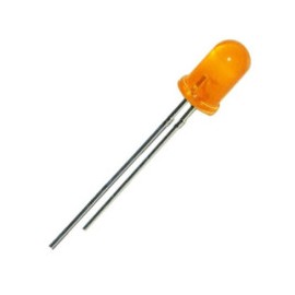LED 3mm difuso naranja