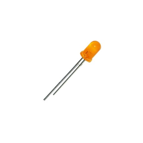 LED 3mm difuso naranja