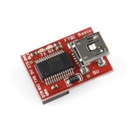 Mini USB a TTL Rojo FTDI232...