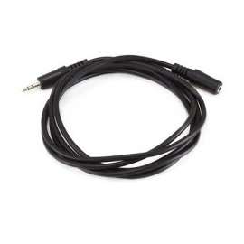 Extension Negra Plug 3.5mm...