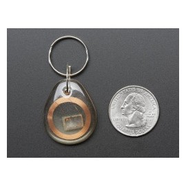 Llavero transparente...