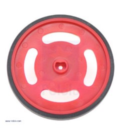 Rueda Solarbotics roja 184...