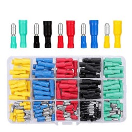 Kit conectores bala macho...