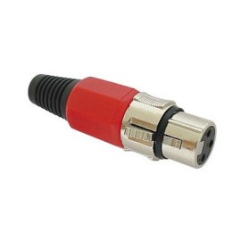 Jack Canon XLR plastico...