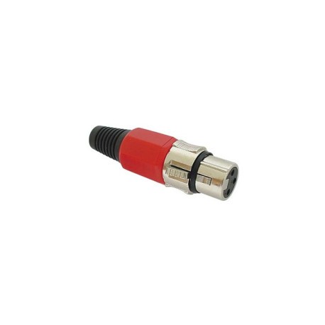 Jack Canon XLR plastico...