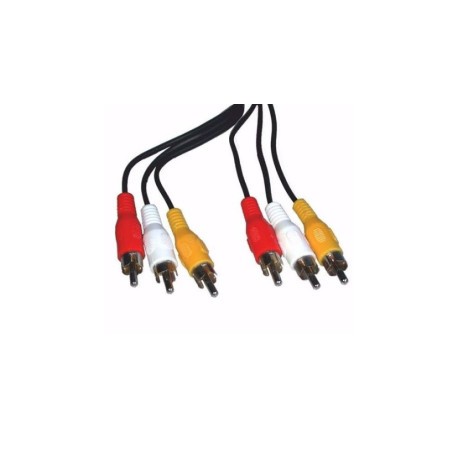 Cable 3 plug RCA- 3 plug...