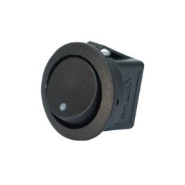 Switch 1P1T AC negro SW-035BK