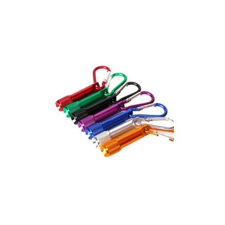 Mini lampara con mosqueton...